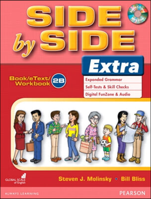 Side by Side Extra 2 Book/Etext/Workbook B with CD