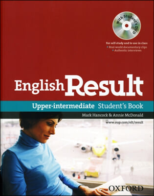 English Result Upper-intermediate: Student's Book with DVD P