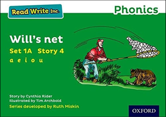 Read Write Inc. Phonics: Will&#39;s net (Green Set 1A Storybook 3)