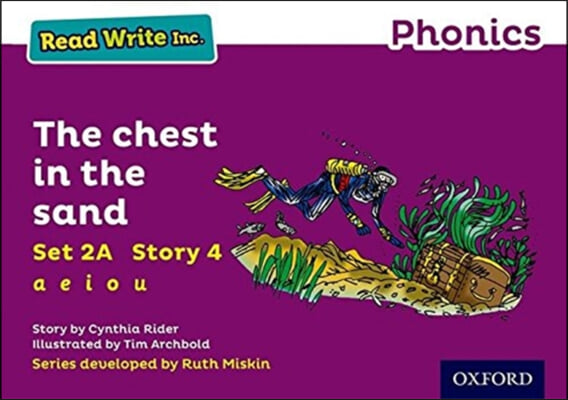 Read Write Inc. Phonics: The chest in the sand (Purple Set 2A Storybook 4)