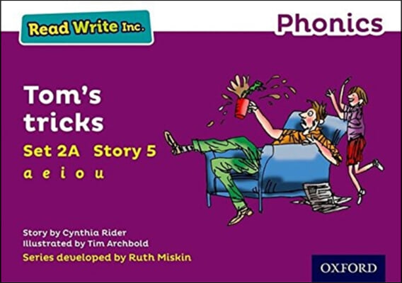 Read Write Inc. Phonics: Tom&#39;s tricks (Purple Set 2A Storybook 5)