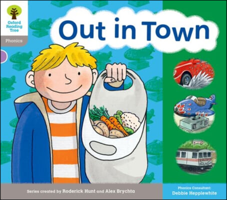 Oxford Reading Tree: Level 1: Floppy&#39;s Phonics: Sounds and Letters: Out in Town