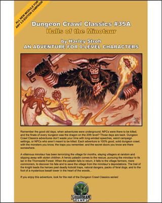 Dungeon Crawl Classics #35a Mini: Halls of the Minotaur