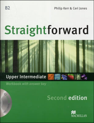 Straightforward 2nd Edition Upper Intermediate Level Workbook with key &amp; CD Pack