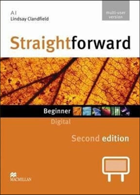 Straightforward 2nd Edition Beginner Digital DVD Rom Multiple User