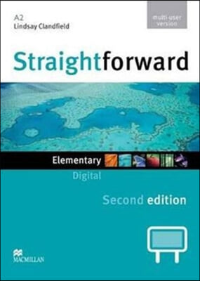 Straightforward 2nd Edition Elementary Level Digital DVD Rom Multiple User