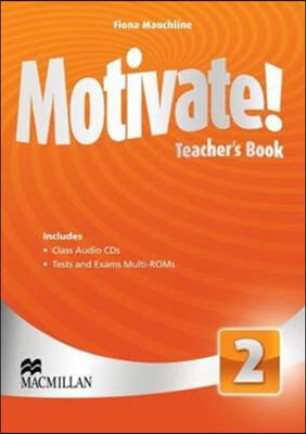 Motivate! Level 2 Teacher&#39;s Book + Class Audio + Test Pack