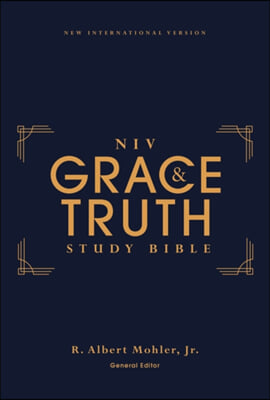 Niv, the Grace and Truth Study Bible (Trustworthy and Practical Insights), Hardcover, Red Letter, Comfort Print