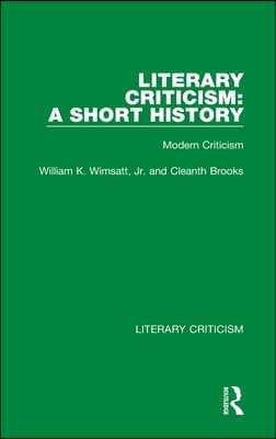 Literary Criticism: A Short History