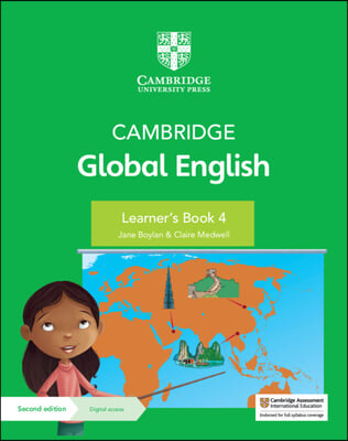 Cambridge Global English Learner&#39;s Book 4 with Digital Access (1 Year)