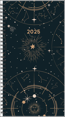 Celestial 2025 3.5 X 6.5 Softcover Weekly Spiral