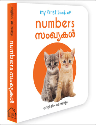 My First Book of Numbers - Sanghyagal: My First English - Malayalam Board Book