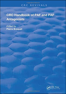 Handbook of Paf and Paf Antagonists