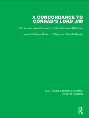 Concordance to Conrad&#39;s Lord Jim