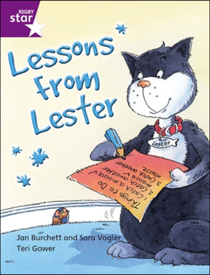 Rigby Star Independent Year 2 Purple Fiction: Lessons from Lester Single