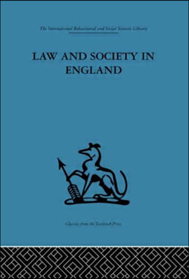 Law and Society in England