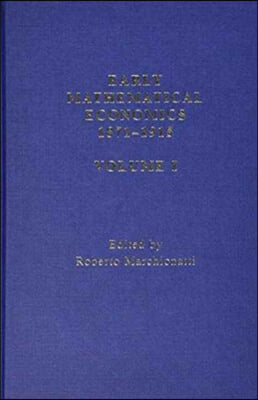 Early Mathematical Economics, 1871-1915