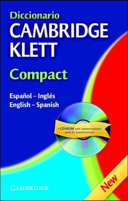 Diccionario Cambridge Klett Compact Espanol-Ingles/English-Spanish Hardback [With CDROM]