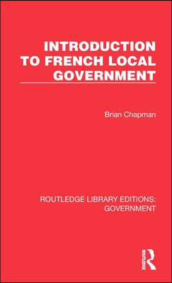 Introduction to French Local Government