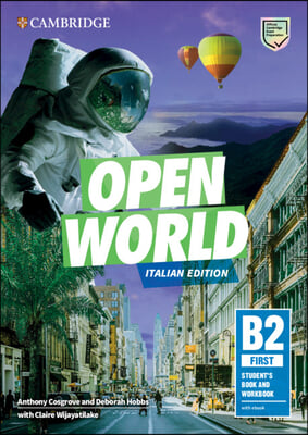 Open World First Student&#39;s Book and Workbook with eBook: Italian Edition