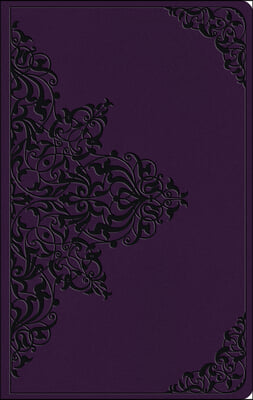 ESV Large Print Value Thinline Bible (Trutone, Lavender, Filigree Design)