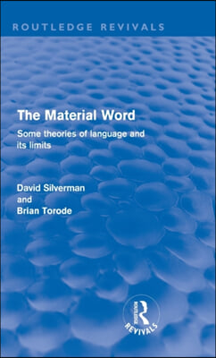 Material Word (Routledge Revivals)