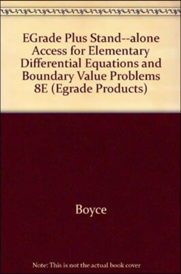 Egrade Plus Stand-alone Access for Elementary Differential Equations And Boundary Value Problems, 8e