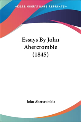 Essays by John Abercrombie (1845)