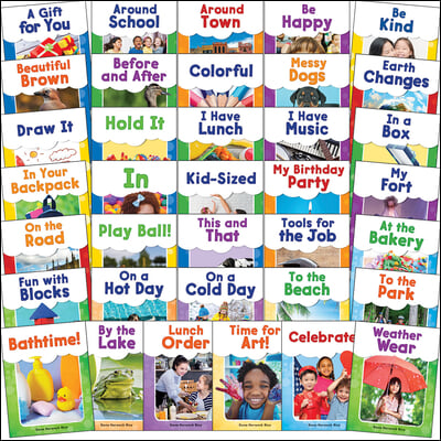 High-Frequency Words Grades Prek-K: 36-Book Set