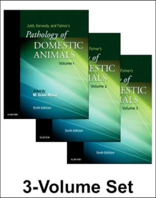 Jubb, Kennedy &amp; Palmer&#39;s Pathology of Domestic Animals: 3-Volume Set