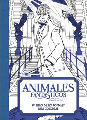 Animales fantasticos y donde encontrarlos: Un libro de 20 postales para colorear