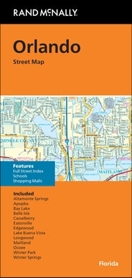 Rand McNally Folded Map: Orlando Street Map