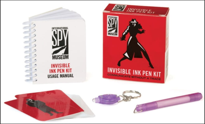 The Invisible Ink Pen Kit