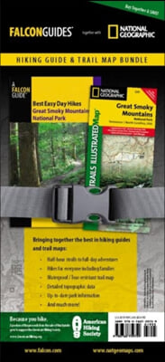 Falcon Guides Best Easy Day Hikes Great Smoky Mountains National Park + National Geographic Great Smoky Mountains National Park, Tennessee / North Carolina, USA Trails Illustrated Map