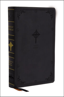 Nabre, New American Bible, Revised Edition, Catholic Bible, Large Print Edition, Leathersoft, Black, Thumb Indexed, Comfort Print: Holy Bible