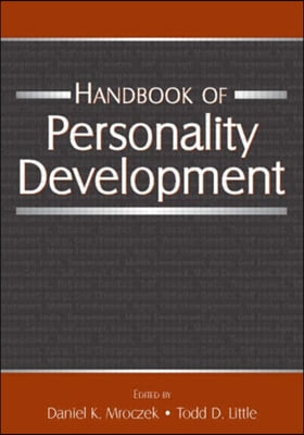 Handbook of Personality Development