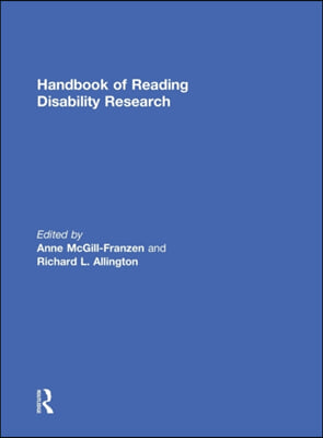 Handbook of Reading Disability Research