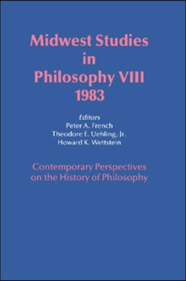 Contemporary Perspectives on the History of Philosophy, 8