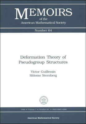 Deformation Theory of Pseudogroup Structures