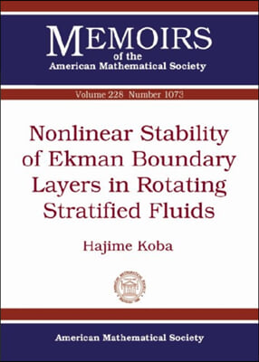 Nonlinear Stability of Ekman Boundary Layers in Rotating Stratified Fluids