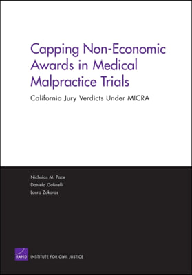 Capping Non Economic Awards in Medical Malpractice Trials: C