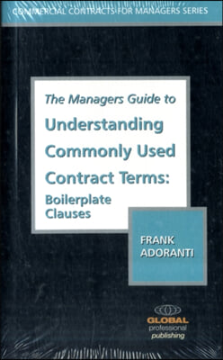 The Managers Guide to Understanding Commonly Used Contract Terms