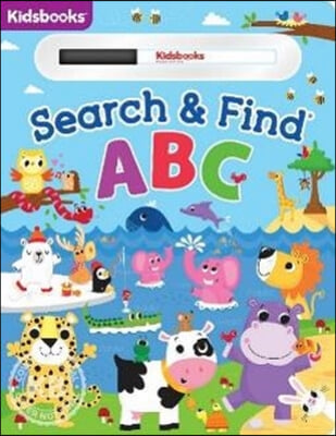 Write & Wipe Handled Board Book Search & Find: ABC
