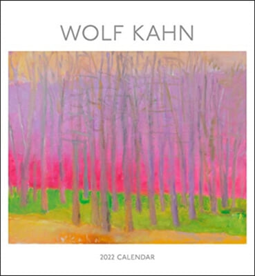 WOLF KAHN 2022 WALL CALENDAR