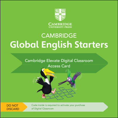 Cambridge Global English Starters Cambridge Elevate Digital Classroom (1 Year) Access Card