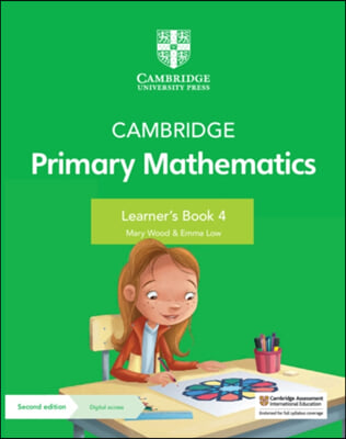 Cambridge Primary Mathematics Learner&#39;s Book 4 with Digital Access (1 Year)