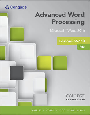 Advanced Word Processing Microsoft Word 2016