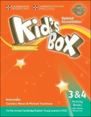 Kid&#39;s Box Updated L3 and L4 Activity Book with Online Resources Turkey Special Edition: For the Revised Cambridge English: Young Learners (Yle)