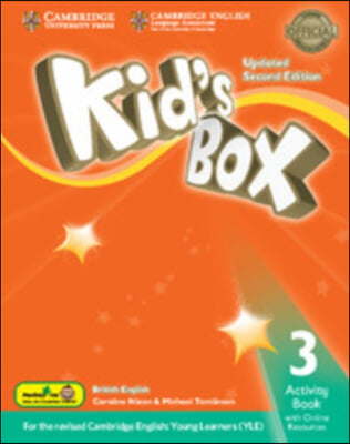 Kid's Box Updated Level 3 Activity Book with Online Resources Hong Kong Edition