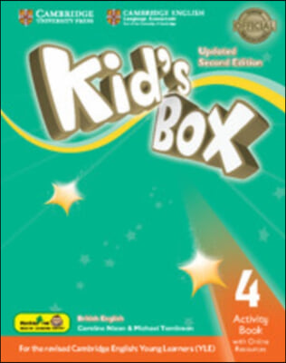 Kid&#39;s Box Updated Level 4 Activity Book with Online Resources Hong Kong Edition